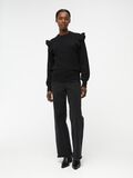 Object Collectors Item OBJMALENA STRIKKET PULLOVER, Black, highres - 23039233_Black_005.jpg