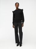 Object Collectors Item OBJMALENA KNITTED PULLOVER, Black, highres - 23039233_Black_005.jpg