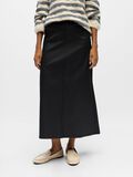 Product image thumbnail - COATED MAXI SKIRT, Black | 2