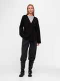 OBJECT KNITTED WRAP CARDIGAN, Black, highres - 23044093_Black_005.jpg