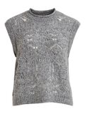 OBJECT GESTRICKTE WESTE, Medium Grey Melange, highres - 23033581_MediumGreyMelange_001.jpg