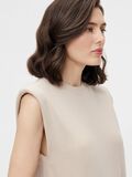 Object Collectors Item SHOULDER PAD KNITTED TOP, Silver Gray, highres - 23036271_SilverGray_006.jpg
