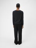 OBJECT TOP A MANICHE LUNGHE, Black, highres - 23044668_Black_004.jpg