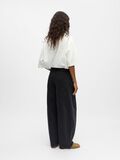 Product image thumbnail - WIDE LEG BARREL FIT JEANS, Black Denim | 3