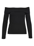 Object Collectors Item OFF SHOULDER TOP, Black, highres - 23043069_Black_001.jpg