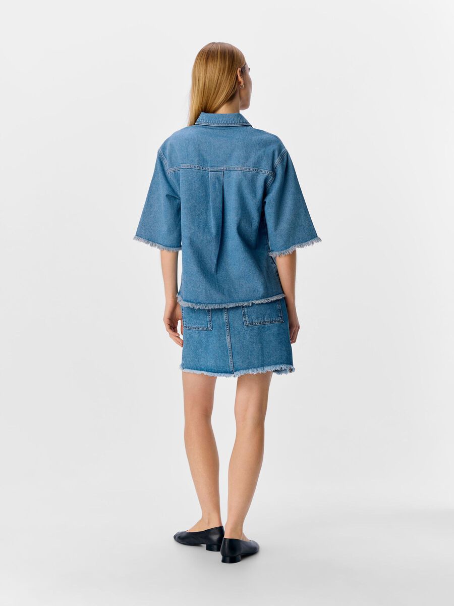 OBJECT EN DENIM JUPE PORTEFEUILLE, Light Blue Denim, highres - 23046369_LightBlueDenim_004.jpg