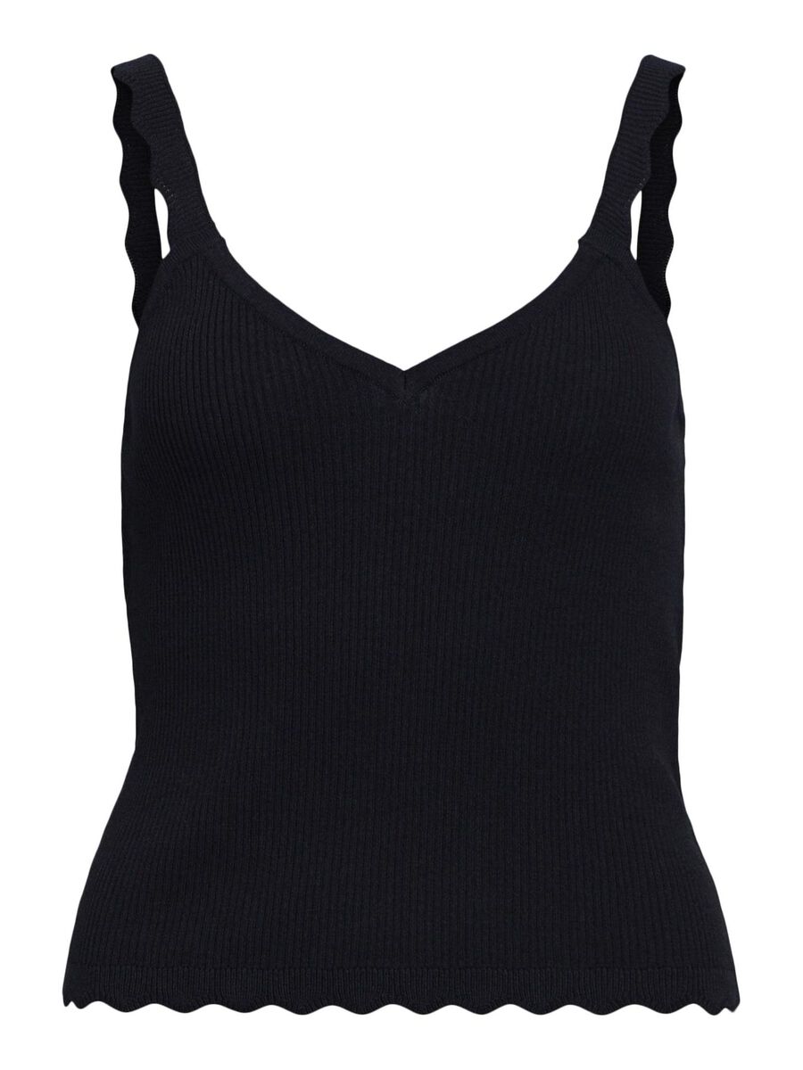 Object Collectors Item KNITTED TOP, Black, highres - 23044137_Black_001.jpg