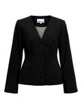 Product image thumbnail - FITTED BLAZER, Black | 1