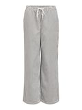 Product image thumbnail - GESTREEPT WIDE-LEG BROEK, Cloud Dancer | 1