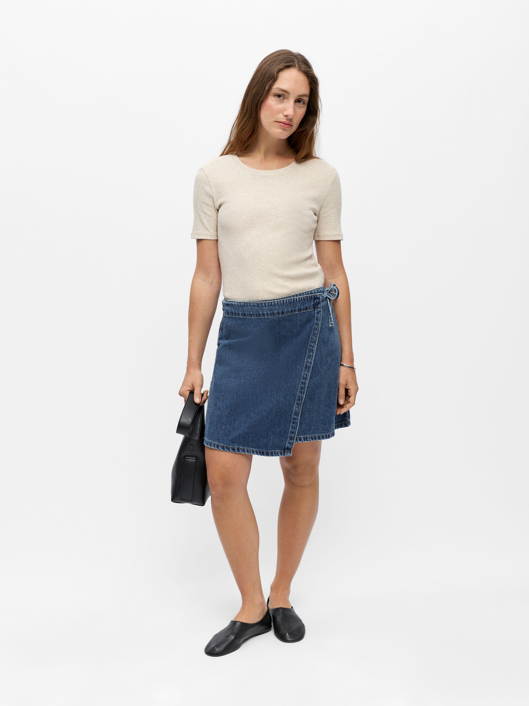 DENIM WRAP SKIRT | Blue | .OBJECT CI Germany