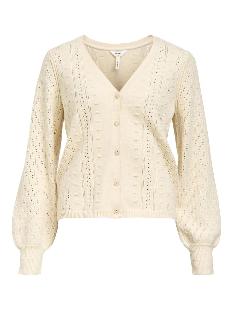 OBJECT KNITTED CARDIGAN, Sandshell, highres - 23045867_Sandshell_1161881_001.jpg