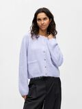 Product image thumbnail - KNITTED CARDIGAN, Baby Lavender | 2