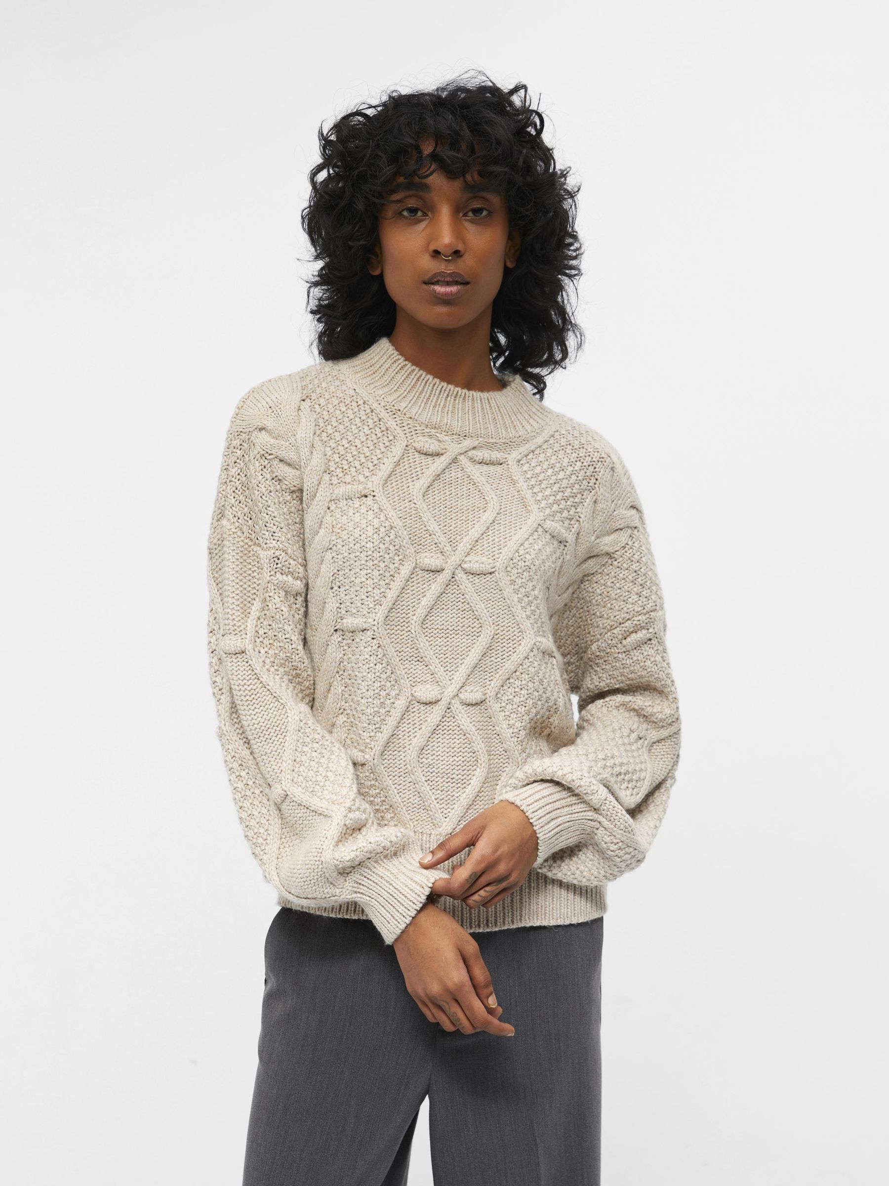 Heavy clearance knit jumper