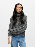 Product image thumbnail - CHUNKY KNITTED JUMPER, Black | 2