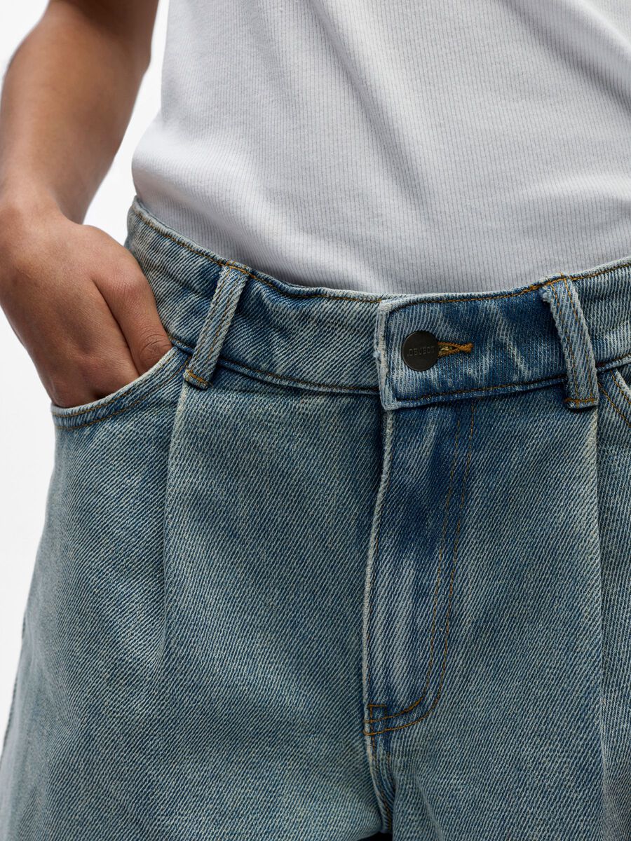 Carousel image - OBJECT COLLECTORS ITEM SHORTS, Light Blue Denim | 6