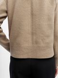 Product image thumbnail - KNITTED CARDIGAN, Desert Taupe | 6