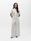 Product image thumbnail - OBJECT COLLECTORS ITEM TROUSERS, White | 4