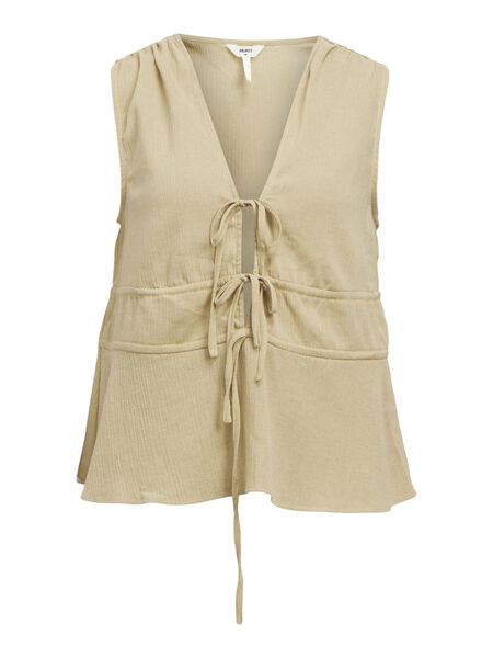 OBJECT TIE-FRONT TOP, Twill, highres - 23046375_Twill_001.jpg