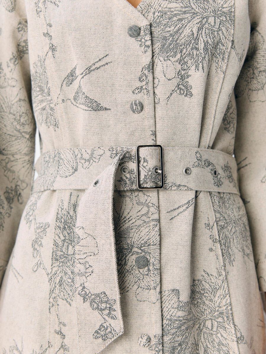 Carousel image - VESTIDO VAQUERO, White Sand | 5