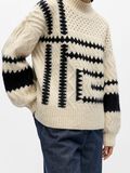 Product image thumbnail - DETAILED STRICKPULLOVER, White Sand | 5