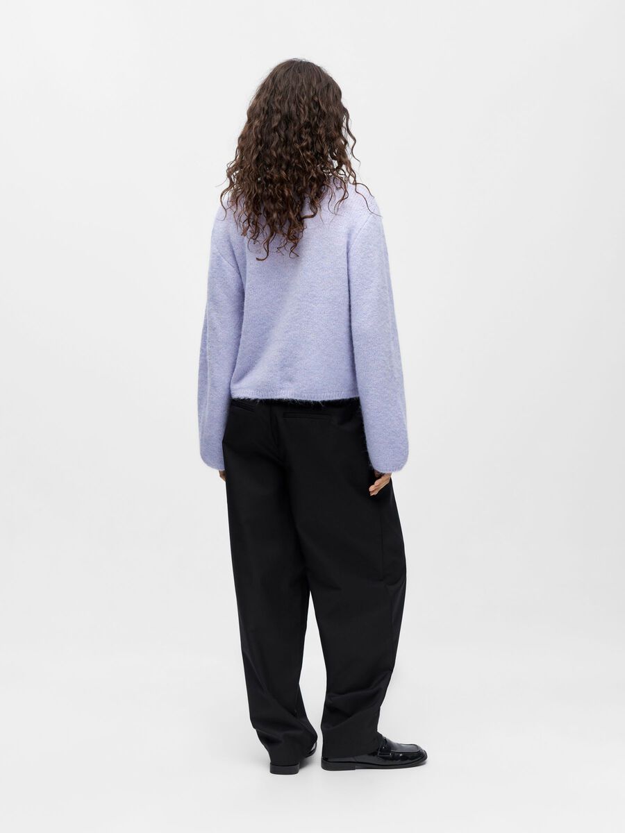 Carousel image - KNITTED CARDIGAN, Baby Lavender | 3