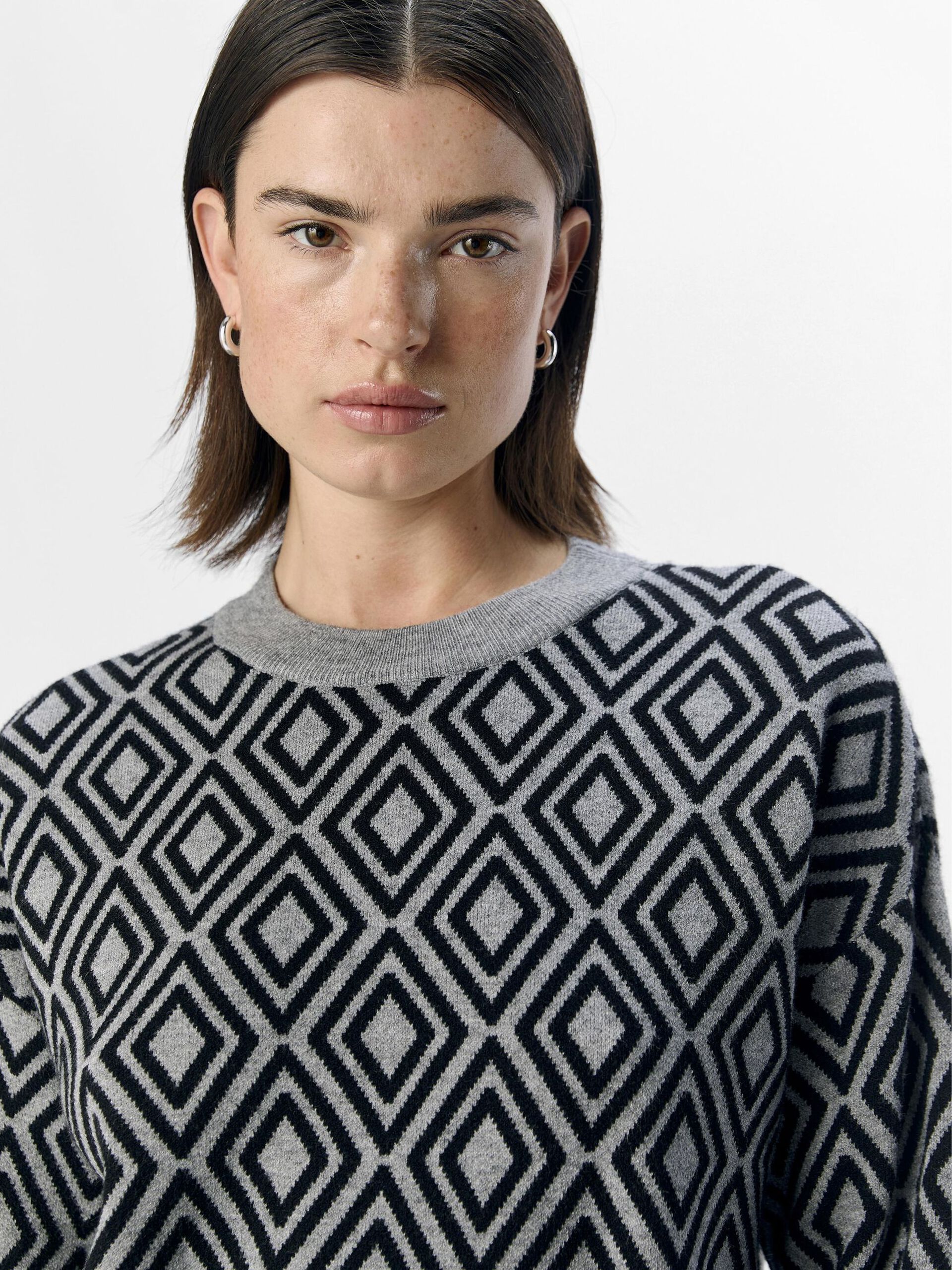 Carousel image - PULLOVER, Medium Grey Melange | 5