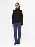 Object Collectors Item HIGH NECK KNITTED PULLOVER, Black, highres - 23043789_Black_005.jpg
