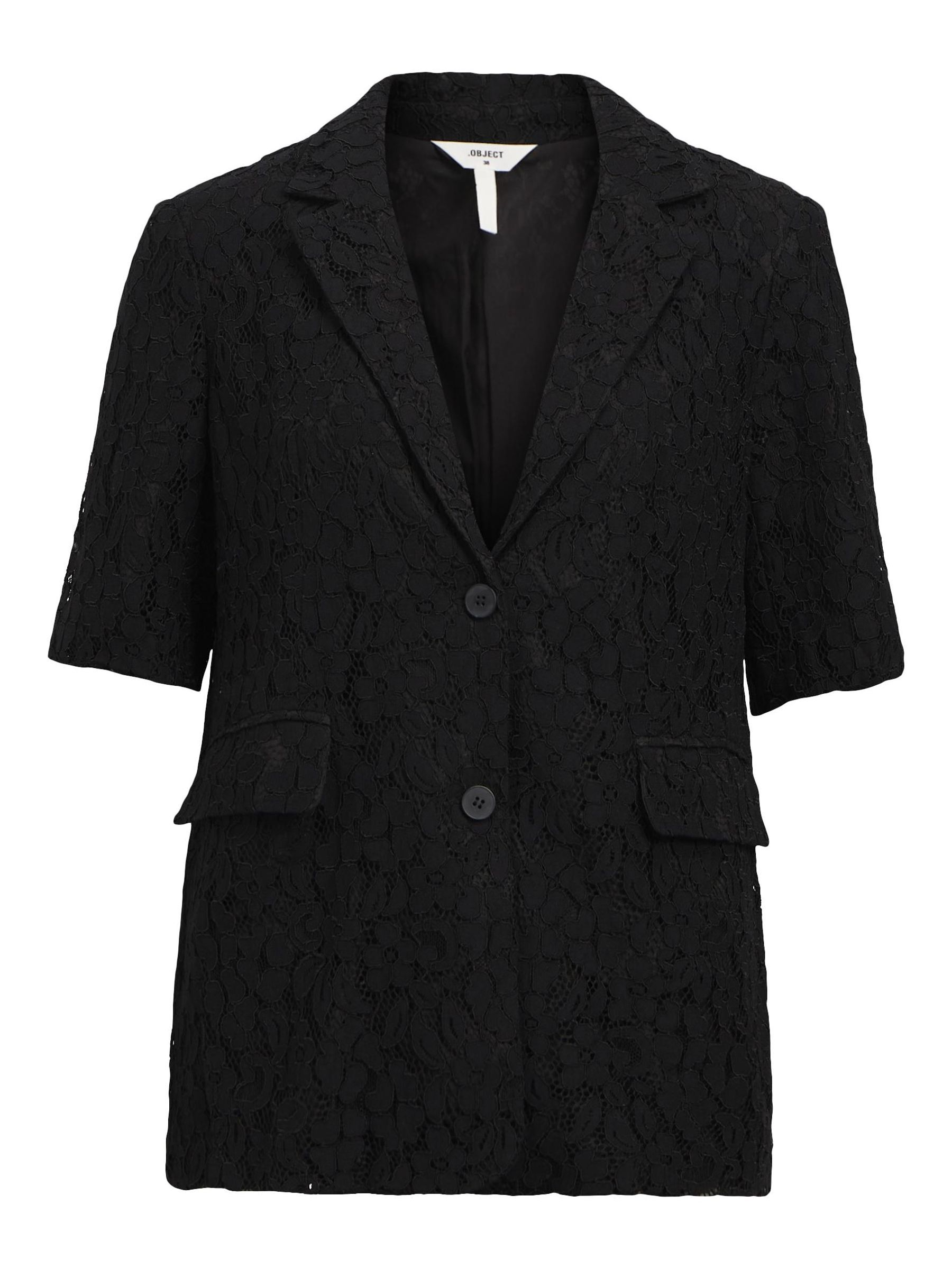 LACE BLAZER Black .OBJECT CI Germany