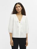 Object Collectors Item PUFF SLEEVED SHIRT, White, highres - 23043170_White_003.jpg