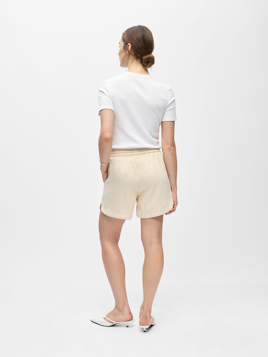Product carousel image - RELAXED DENIM SHORTS, Birch | 2