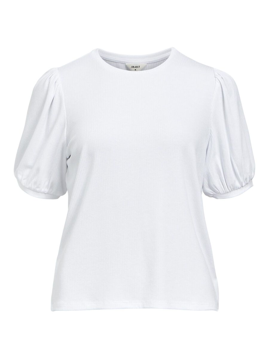 Object Collectors Item BALLOON SLEEVED TOP, White, highres - 23034454_White_001.jpg