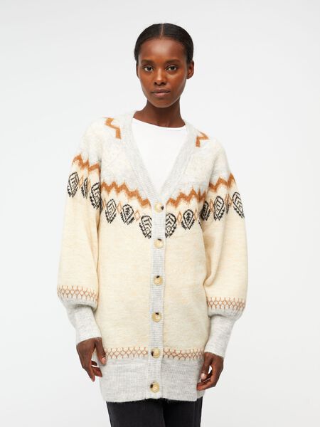 Object Collectors Item CARDIGAN, Light Grey Melange, highres - 23039144_LightGreyMelange_973943_003.jpg