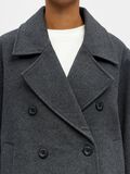 Product image thumbnail - OBJKEILY SHORT JACKET, Dark Grey Melange | 5