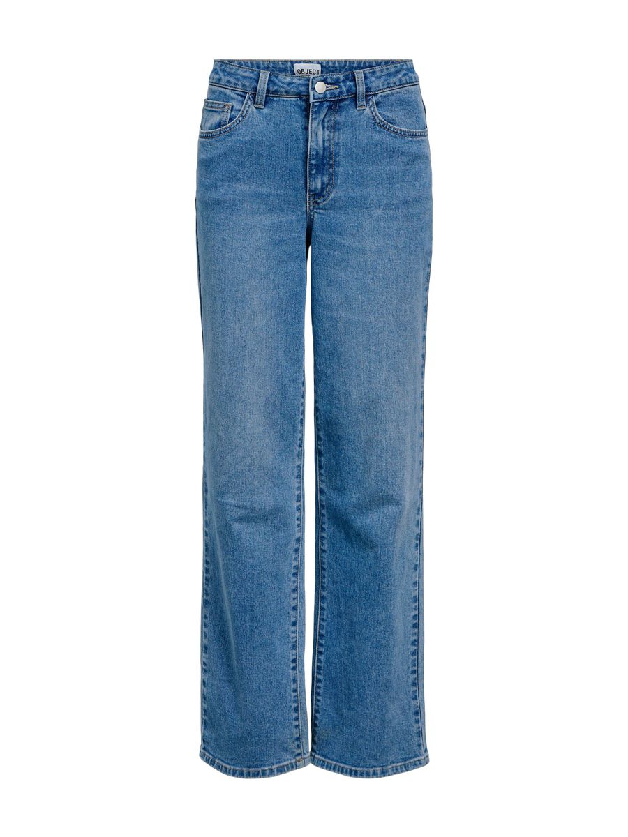 Product carousel image - STRAIGHT FIT JEANS, Light Blue Denim | 2