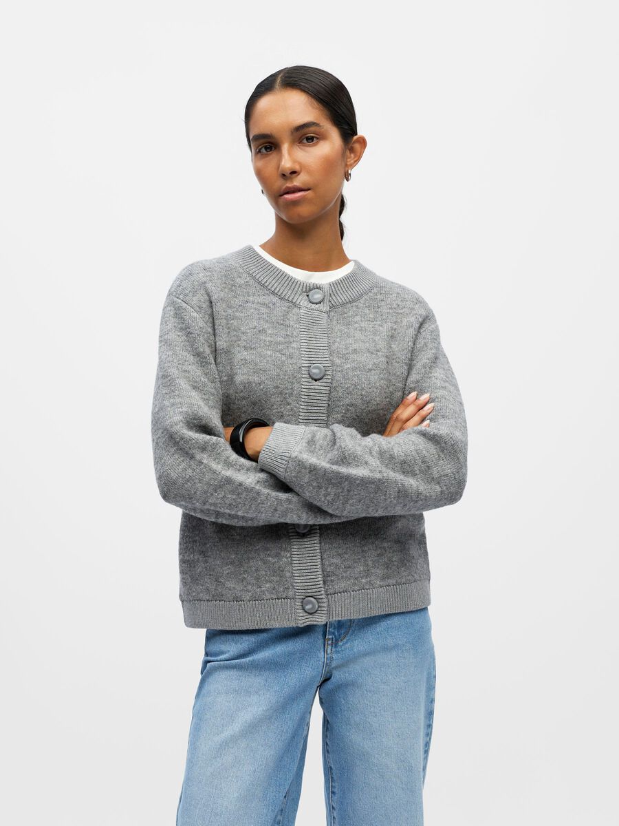 Product carousel image - NEULETAKKI, Medium Grey Melange | 1