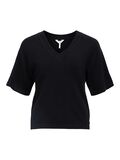OBJECT OBJTHESS KNITTED TOP, Black, highres - 23045806_Black_001.jpg
