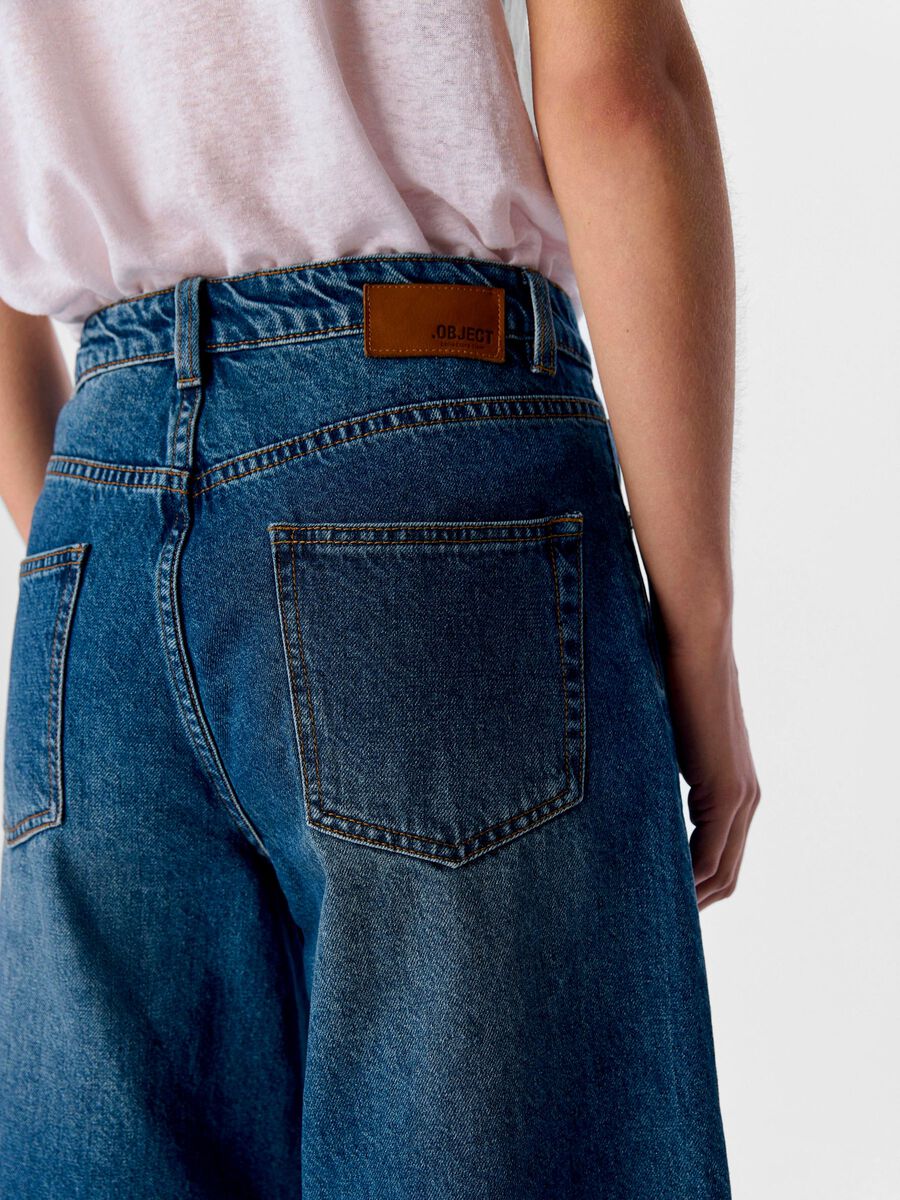 Carousel image - DENIM BERMUDA SHORTS, Medium Blue Denim | 6