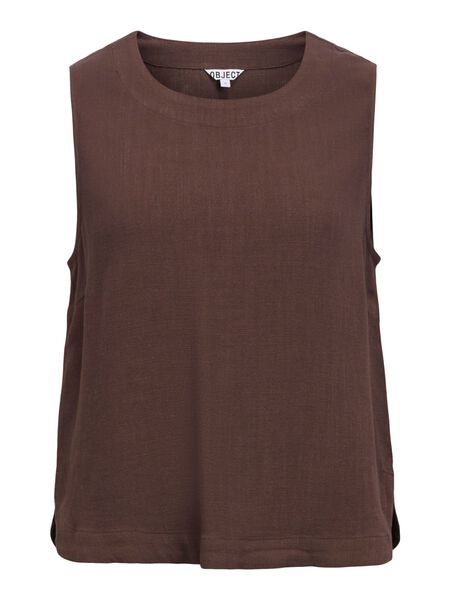 OBJECT RONDE HALS TANKTOP, Seal Brown, highres - 23049279_SealBrown_001.jpg