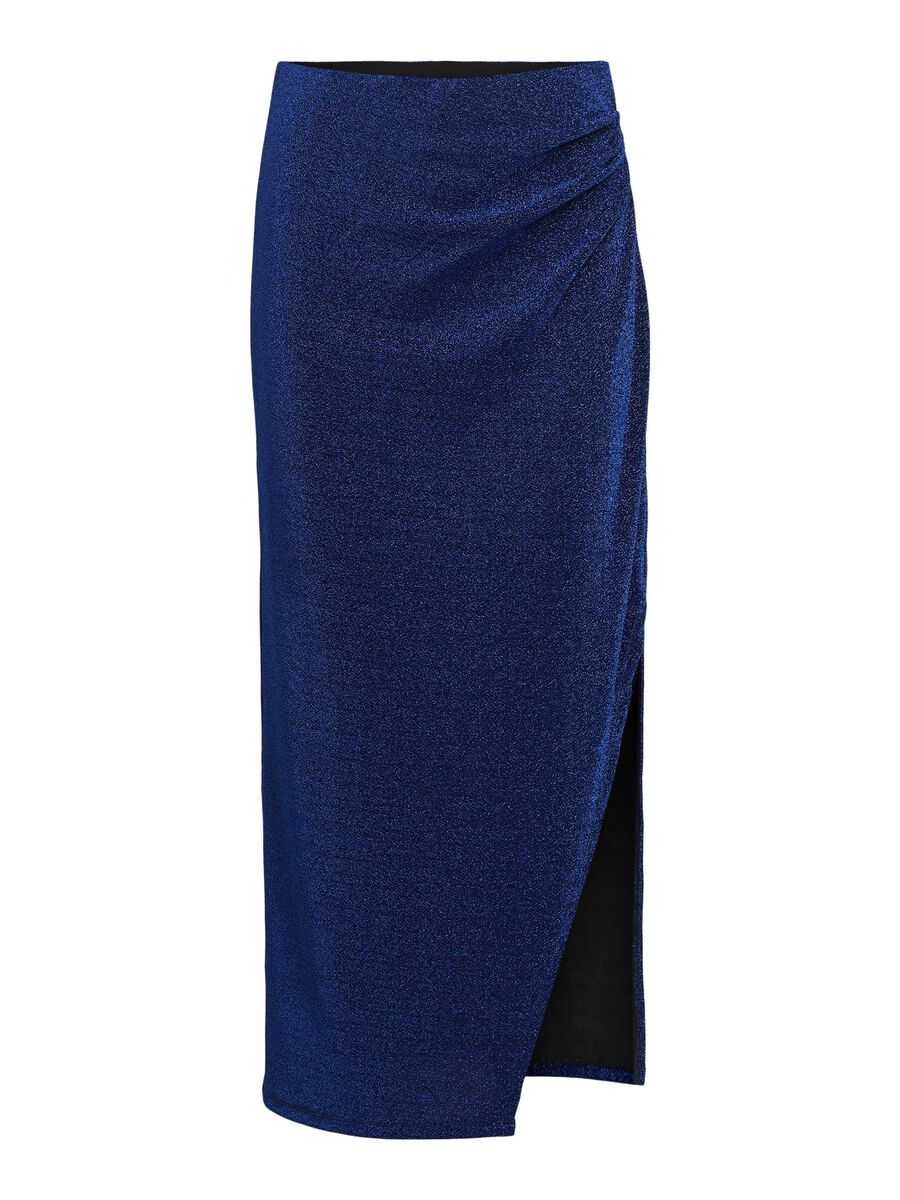 OBJECT GLITTER MAXI SKIRT, Lapis Blue, highres - 23045328_LapisBlue_001.jpg