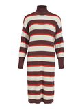 Object Collectors Item STRIPED KNITTED DRESS, Bitter Chocolate, highres - 23042080_BitterChocolate_1046442_001.jpg