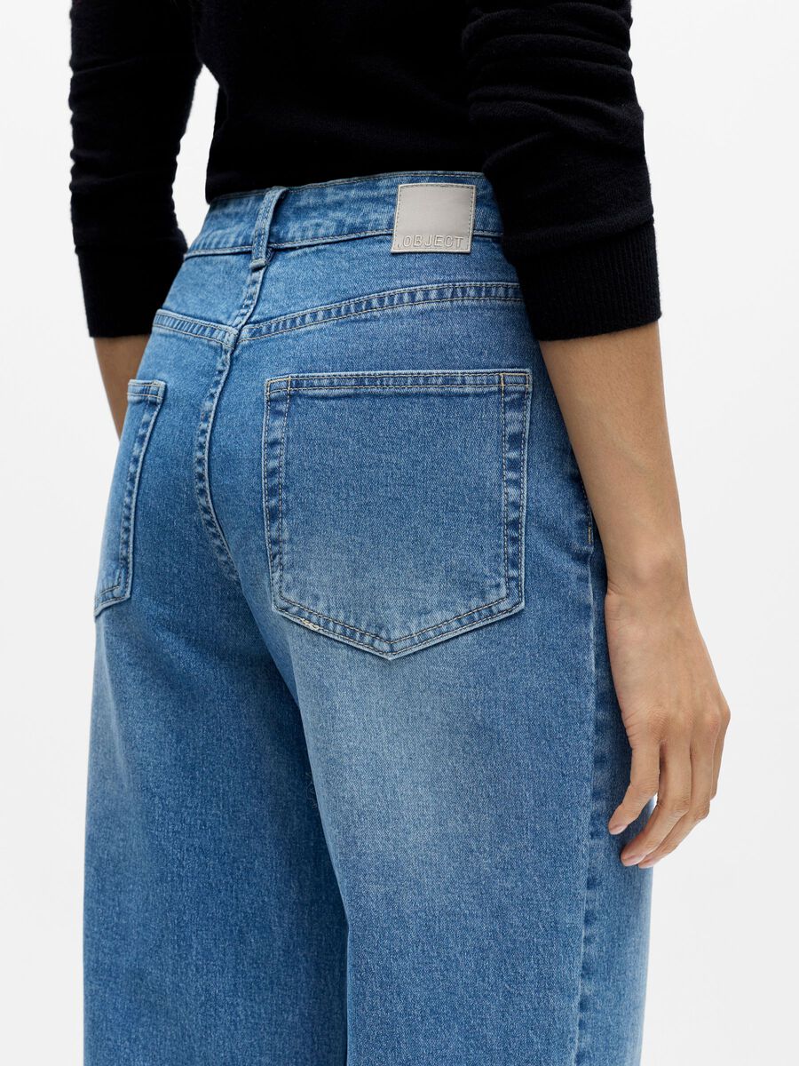Carousel image - WIDE-LEG JEANS, Light Blue Denim | 6