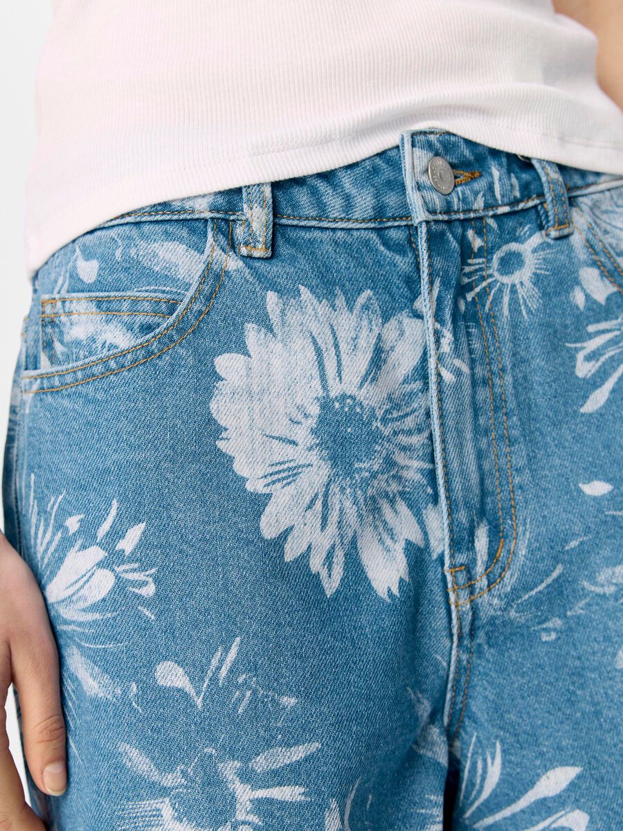Carousel image - SHORTS IN DENIM, Medium Blue Denim | 5