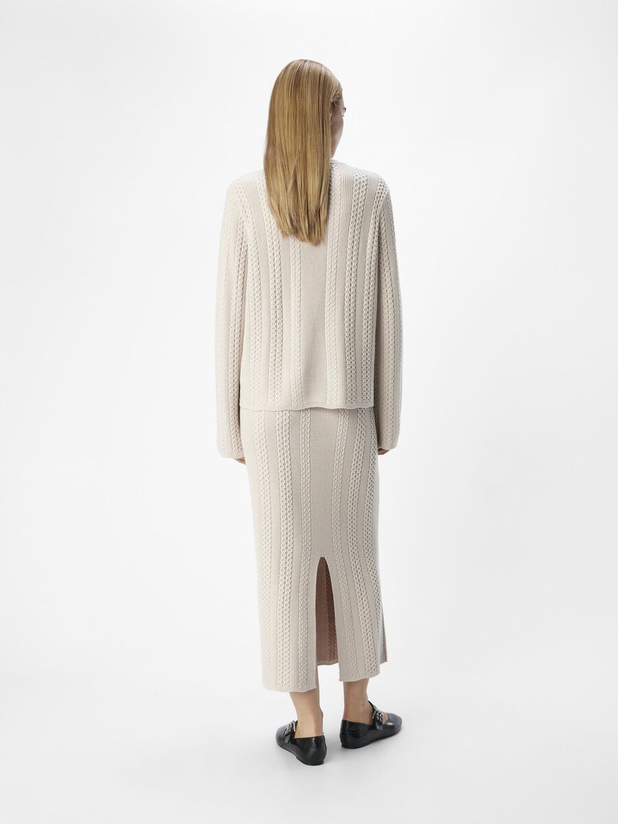 OBJECT OBJREYNARD KNITTED SKIRT, Silver Gray, highres - 23045599_SilverGray_004.jpg