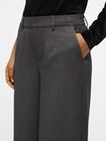 Product image thumbnail - OBJLISA TROUSERS, Medium Grey Melange | 6