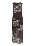 Product image thumbnail - GERAFFTES MAXIKLEID, Seal Brown | 1