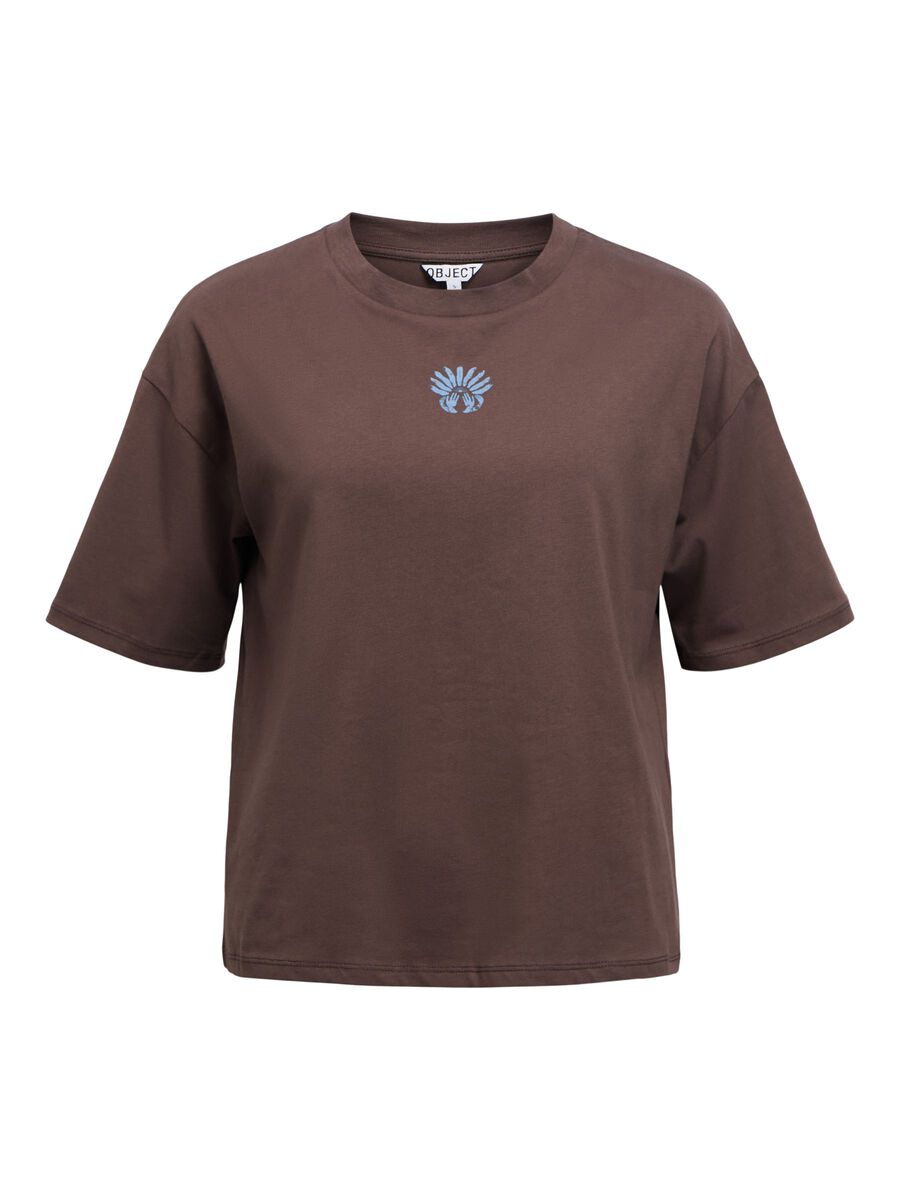 Carousel image - OVERSIZED T-SHIRT, Seal Brown | 1