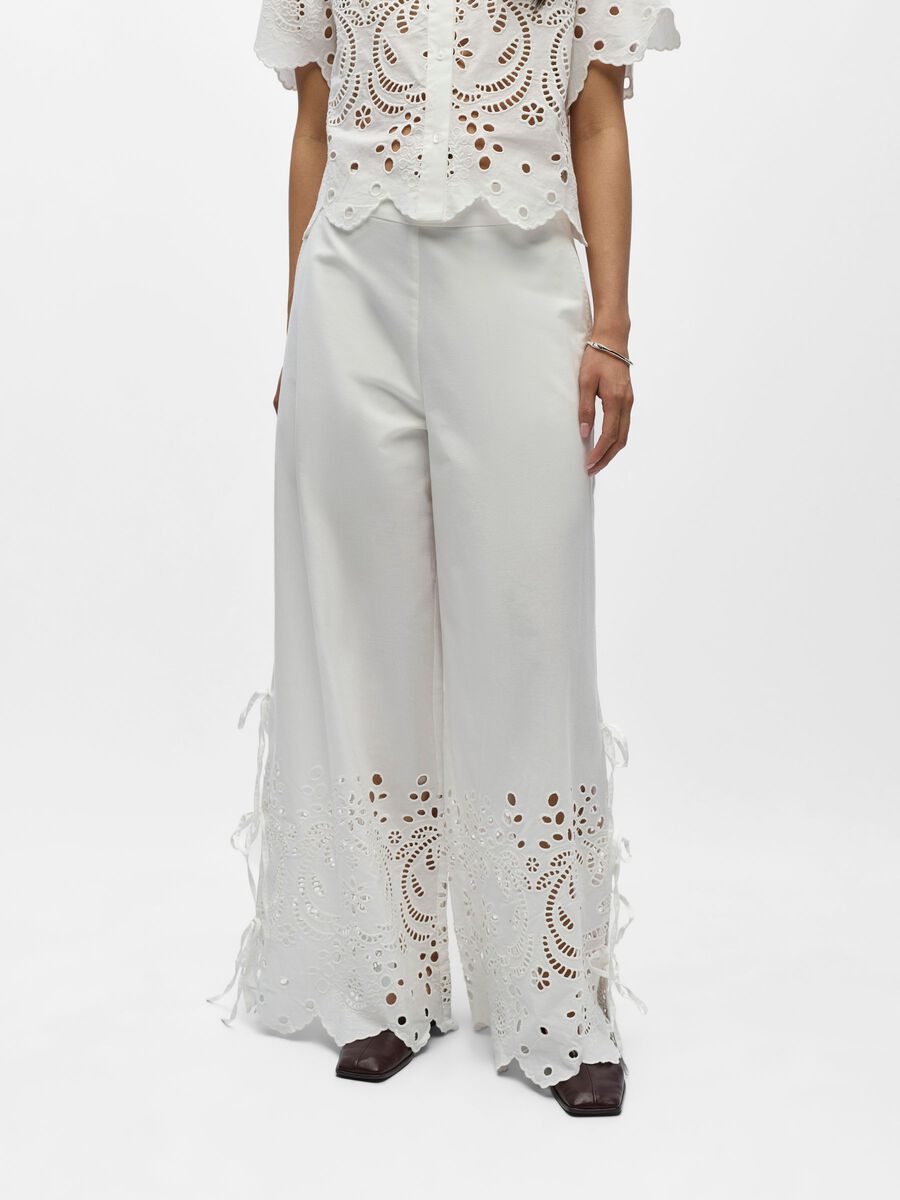 Product carousel image - OBJECT COLLECTORS ITEM TROUSERS, White | 1