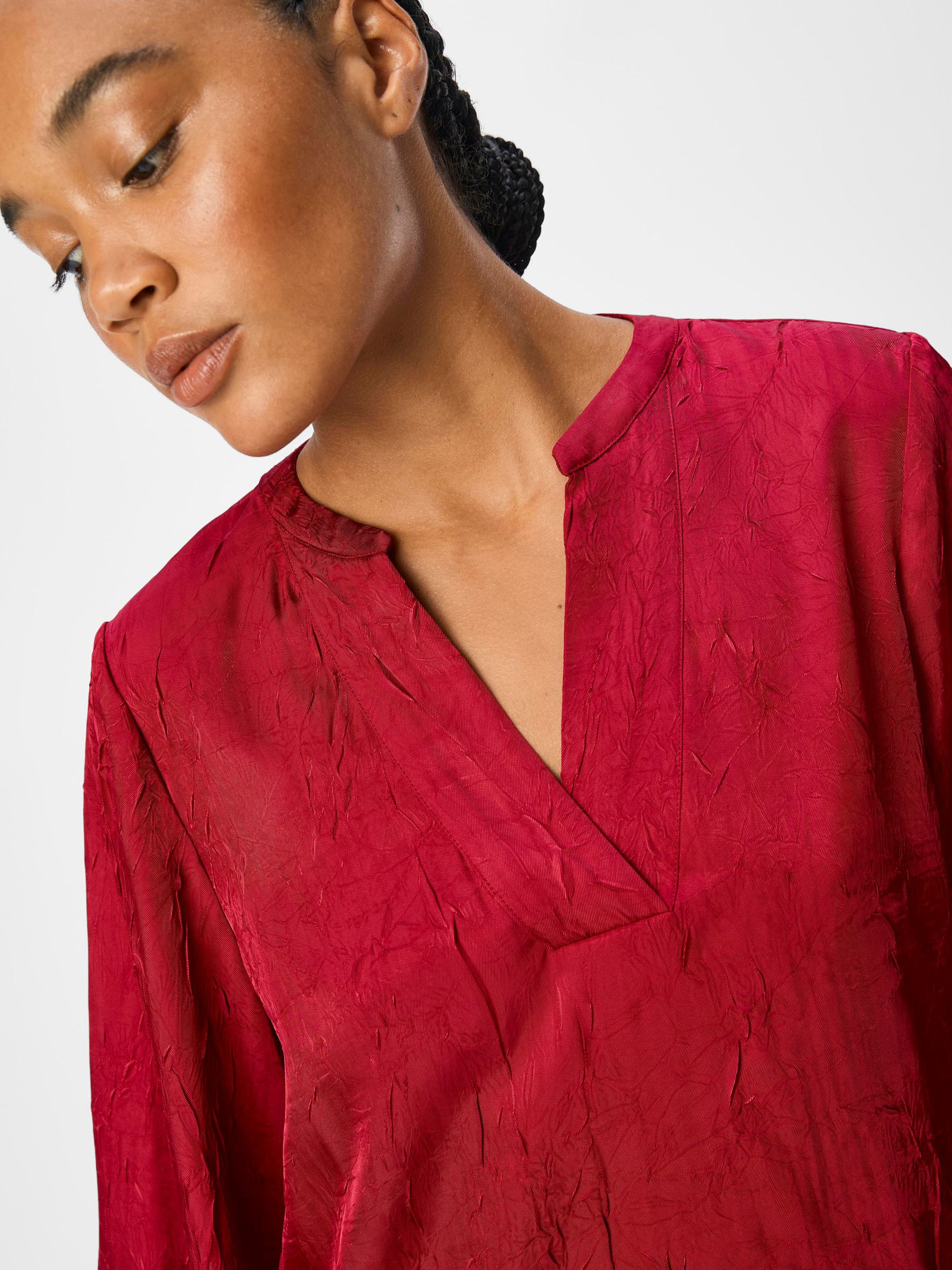 L'Or Constructive Sleeve Blouse