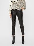 Object Collectors Item STRAIGHT FIT LEREN BROEK, Black, highres - 23032476_Black_003.jpg