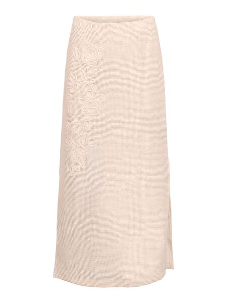 OBJECT EMBROIDERED MAXI SKIRT, Tofu, highres - 23047481_Tofu_1212440_001.jpg